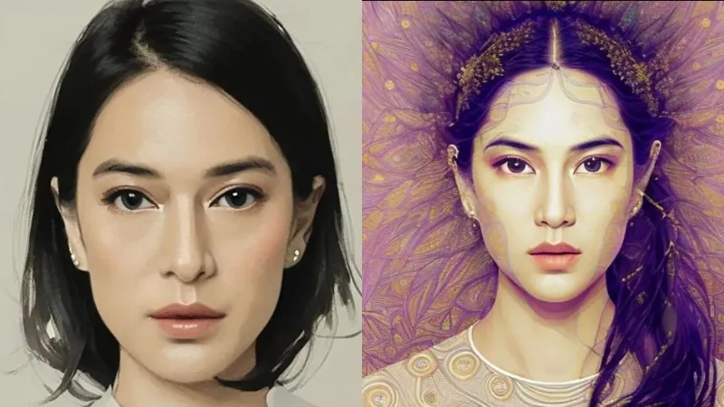 9 Potret Selebritas Ikut Tren Avatar AI, Ada yang Bikin Pangling, Seram, dan Kocak 9 Potret artis pakai Avatara AI