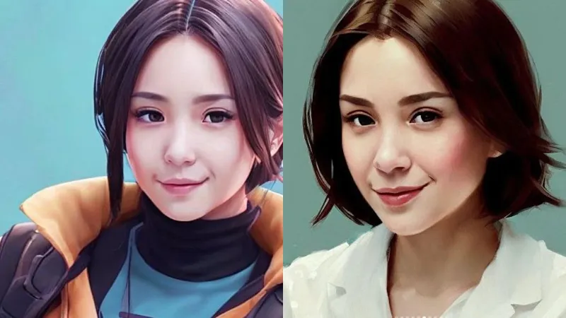 9 Potret Selebritas Ikut Tren Avatar AI, Ada yang Bikin Pangling, Seram, dan Kocak 11 Potret artis pakai Avatara AI