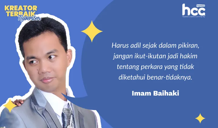 Kreator Terbaik Bulan November 2022. Awal Coba-coba, Lama-lama Terbiasa 5