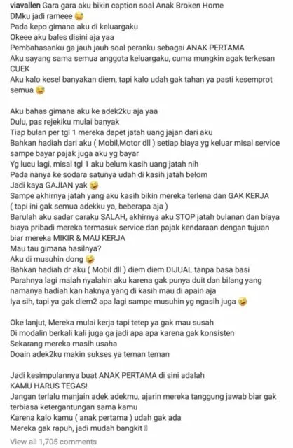 Disebut Tak Lagi Penuhi Uang Bulanan Keluarga Sejak Menikah, Via Vallen Beri Klarifikasi 3 Curhatan Via Vallen dimusuhi adik karena stop kirim uang bulanan