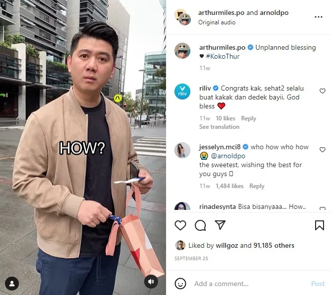 Selamat! Chef Arnold Dikaruniai Anak Kedua Berjenis Kelamin Laki-laki 2 Kabar kehamilan istri Chef Arnold