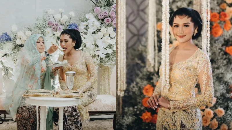 10+ Detail Pernikahan Kaesang dan Erina Gudono, Kental Perpaduan Adat Jogja-Solo 23 Detail pernikahan Kaesang dan Erina