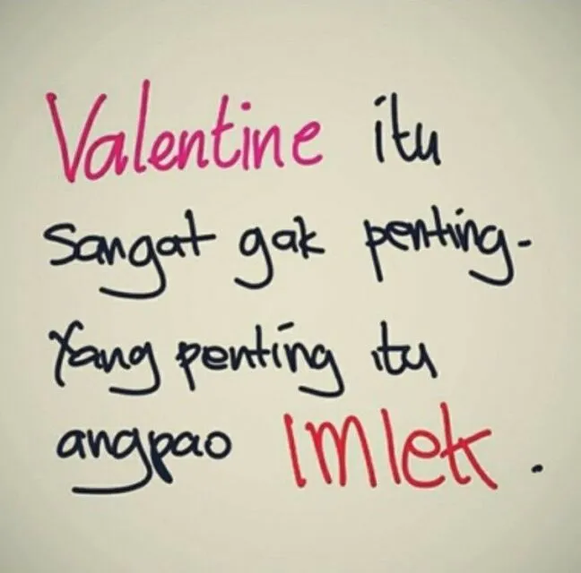Dapat Angpao itu Nggak Segampang Kelihatannya. Pejuang Amplop Merah Pasti Relate 18 Valentine