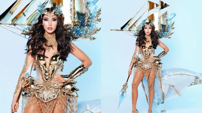 4 Busana Miss Universe 2022 yang Curi Perhatian, Ada yang Terbuat dari Kaleng Bekas 5 Gaun Miss Universe 2022