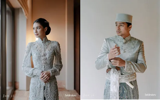 Detail Gaun Pernikahan Mikha Tambayong, dari Gaun Mendiang Ibunda hingga Busana Adat 9 Mikha dan Deva dalam adat Sulawesi