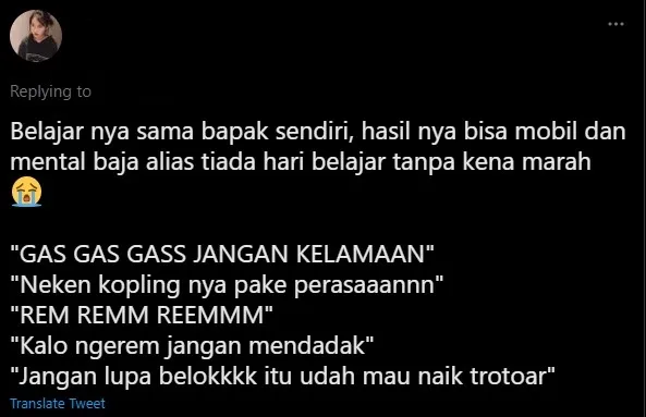 12 Pengalaman Warganet Belajar Naik Mobil Manual. Niat dan Tekad aja Ternyata Nggak Cukup! 20 Bermental baja