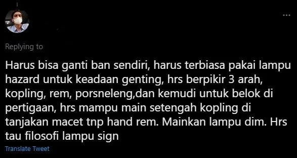 12 Pengalaman Warganet Belajar Naik Mobil Manual. Niat dan Tekad aja Ternyata Nggak Cukup! 24 Paket lengkap