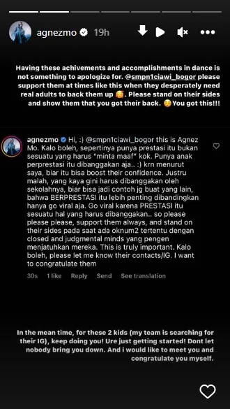 Agnezmo Apresiasi Siswa SMPN 1 Ciawi yang Dianggap Generasi Rusak, Beri Pesan ke Pihak Sekolah 4 Agnezmo ingin bertemu dengan 2 siswa tersebut