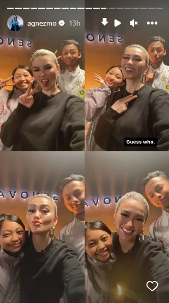 Agnez Mo Ungkap Alasan Bela Dua Siswa SMPN 1 Ciawi, Teringat Kisah Trauma Masa Kecilnya 4 Momen pertemuan Agnez Mo dan dua siswa SMPN 1 Ciawi