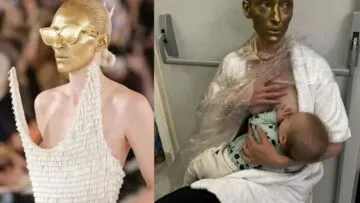 Sibuk di Paris Fashion Week, Model Maggie Maurer Sempatkan Menyusui Anak di Belakang Panggung