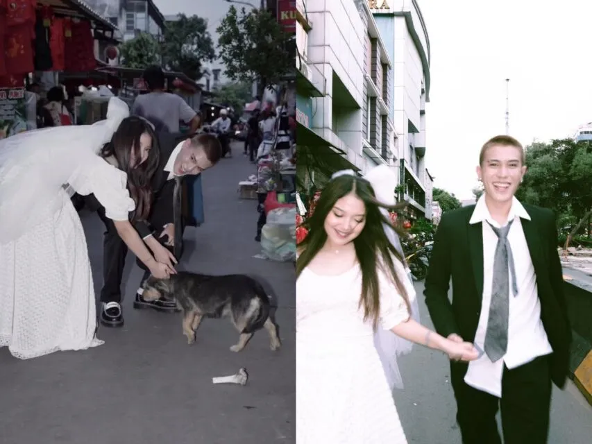 7 Potret Unik Pre-wedding Julian Jacob dan Mirriam Eka di Pasar Tradisional, Usung Konsep Retro 14