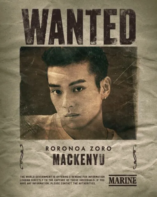 Rilis Poster Perdana, Serial Live Action One Piece Dipastikan Tayang 2023 8 Mackenyu sebagai Roronoa Zoro