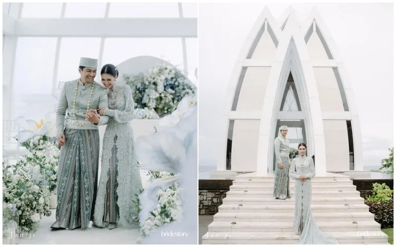 Mikha Tambayong dan Deva Mehandra Menikah di Bali, Pakai Gaun Spesial Peninggalan Ibunda 4 Mikha Tambayong Dave Mahendra menikah