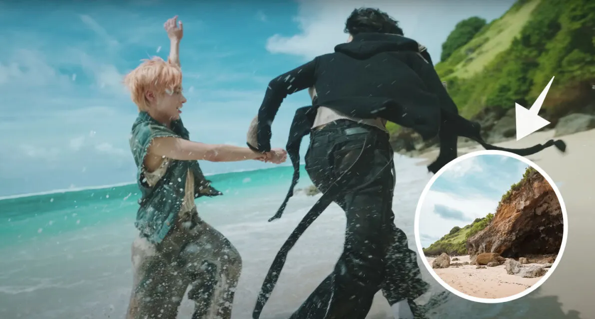 5 Destinasi Bali yang Jadi Lokasi Syuting MV Terbaru TXT, Sugar Rush Ride 6 lokasi syuting txt di bali