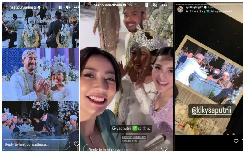 Kiky Saputri Resmi Menikah dengan Muhammad Khairi, Usung Tiga Konsep Acara 4 Kiky Saputri menikah