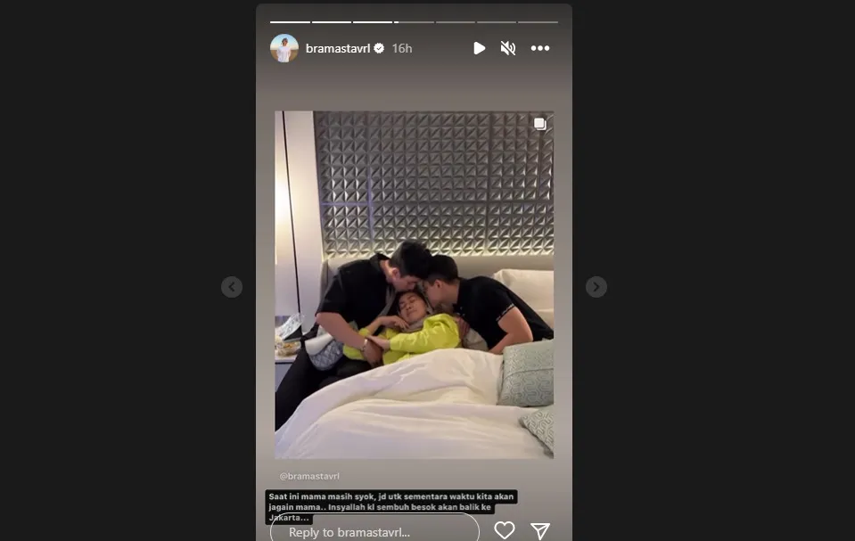 Akhirnya Verrell Bramasta Bertemu Venna Melinda, Ungkap Kondisi Terkini sang Ibu 2 Verrell Bramasta bertemu Venna Melinda