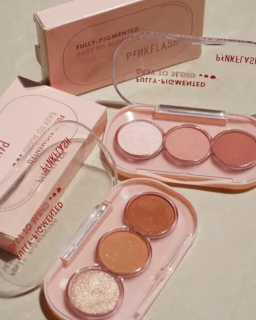 Rekomendasi Pallete Eyeshadow Lokal di Bawah 100 Ribu yang Pigmented 9 Pinkflash