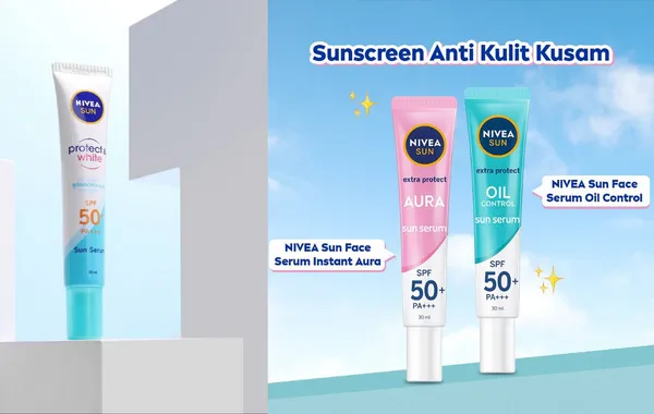 7 Rekomendasi Sunscreen Remaja, No Kusam-Kusam Club! 13 Nivea suncreen