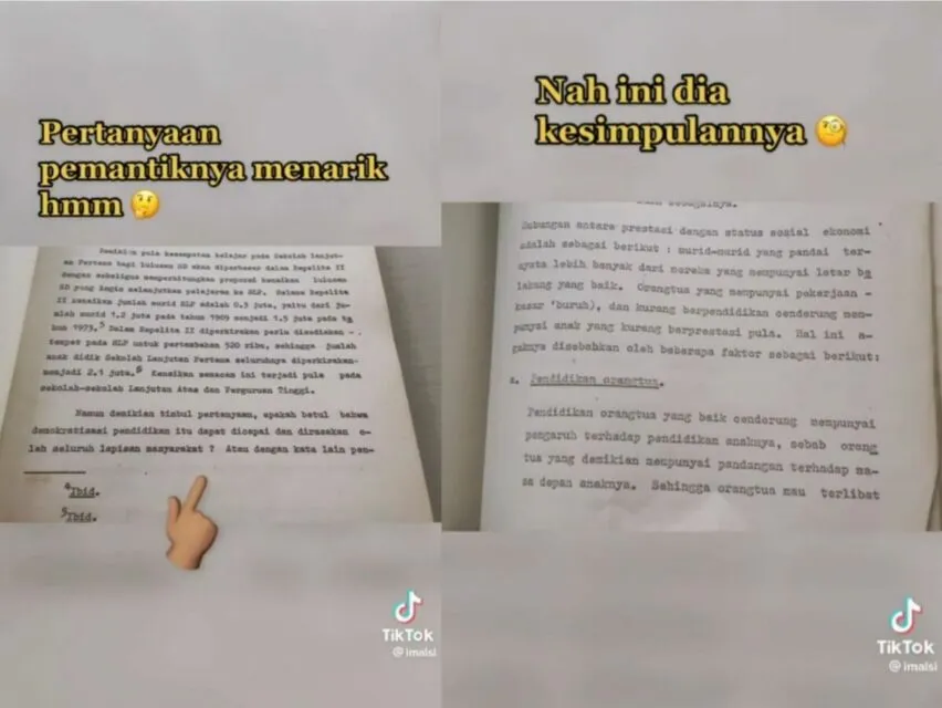 Skripsi Dono Warkop DKI Soal Privilege Viral di TikTok, Ucapan Terima Kasih Jadi Sorotan 6 Privilage di skripsi Dono Warkop DKI