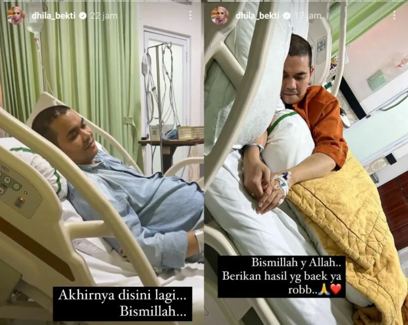 Indra Bekti Dilarikan ke Rumah Sakit Lagi, Kini Harus Menjalani Operasi Mata 4 Indra bekti dirawat di RS lagi