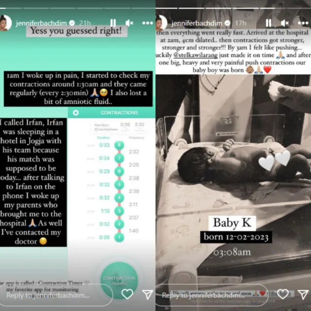 Jennifer Bachdim Melahirkan Anak ke-4, Bahagia Meski Tak Didamping Suami 5 Jennifer Bachdim melahirkan anak ke-4