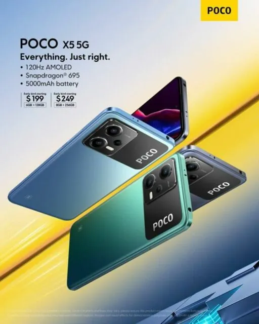 POCO X5 5G Dirilis Secara Global, Dibekali dengan Chipset Terbaik di Kelasnya 5
