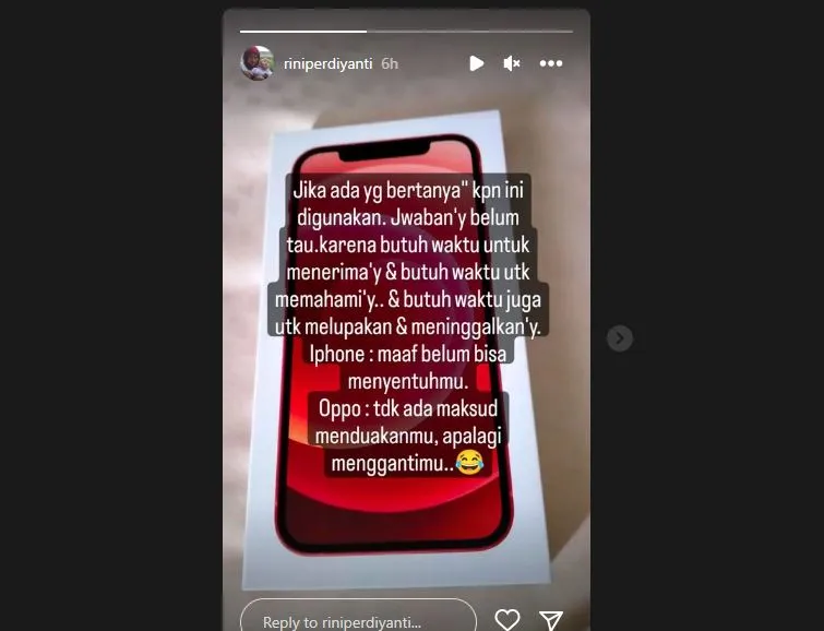 Sus Rini Pengasuh Anak Raffi Ahmad Dapat iPhone Baru, Warganet Girang Sambut Video HD Cipung 4 Sus Rini iphone baru