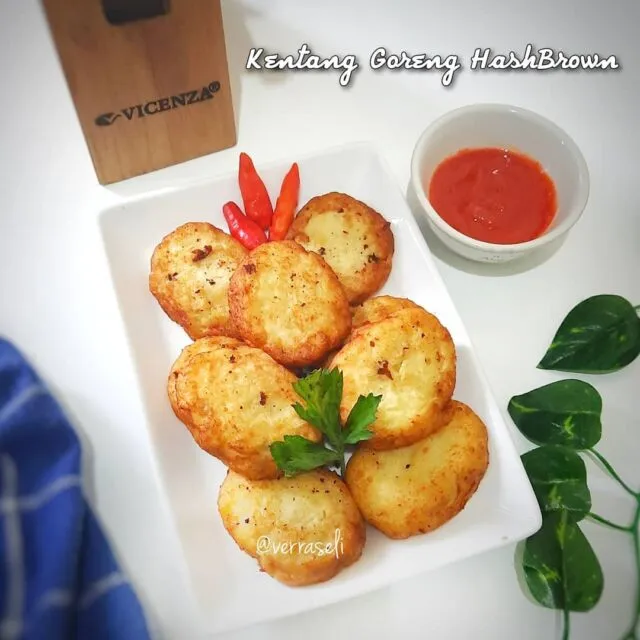 6 Resep Olahan Kentang yang Praktis, Bisa Disantap Sebagai Pengganti Nasi~ 10 Resep kentang goreng hashbrown