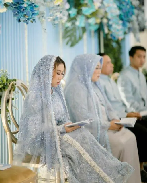 6 Inspirasi Dekorasi Pengajian Jelang Pernikahan ala Selebritas. Elegan Banget! 7 Kiky Saputri