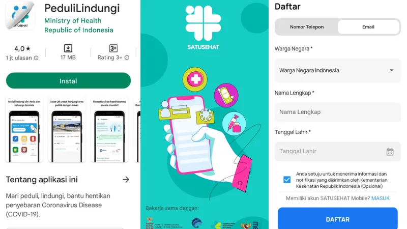 PeduliLindungi Resmi Bertransformasi ke SATUSEHAT, Simak Cara Perbaruinya! 4 Kementrian Kesehatan RI rilis SATUSEHAT Mobile