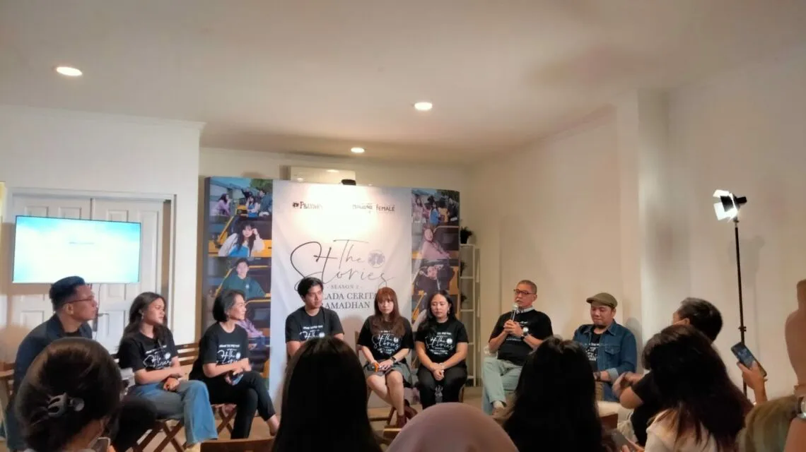Prambors Kembali Hadirkan Audio Series 'The Stories Season 2: Balada Cerita Ramadhan 2023' 2 Press conference The Stories Season 2: Balada Cerita Ramadhan 2023 | Foto: Hipwee/Ryandita Fadillah