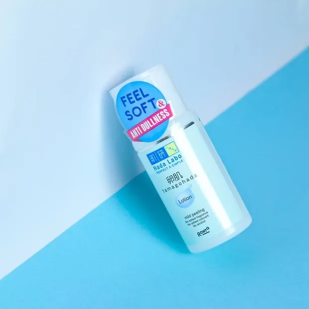 7 Rekomendasi Exfoliating Toner di Bawah Rp100 Ribu, Ampuh Angkat Sel Kulit Mati 9 Hada Labo Tamagohada Mild Peeling Lotion