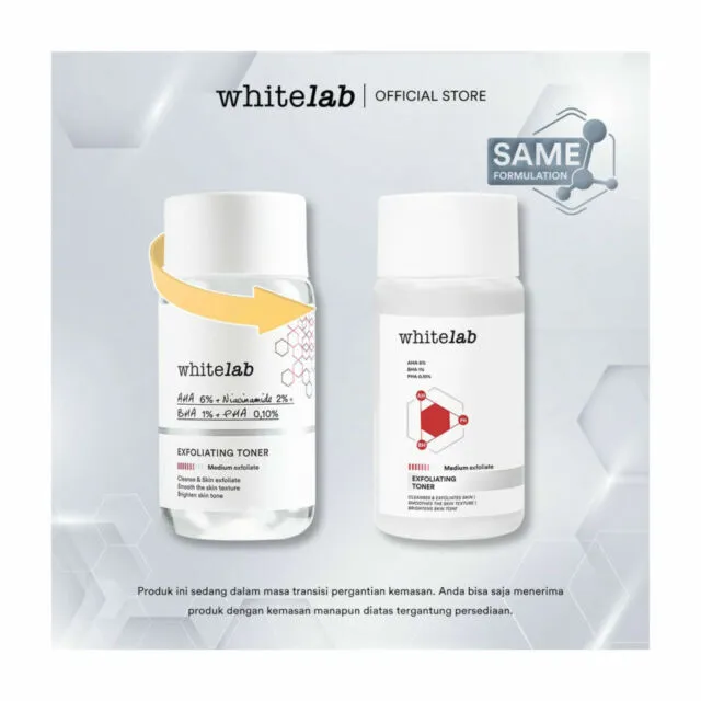 7 Rekomendasi Exfoliating Toner di Bawah Rp100 Ribu, Ampuh Angkat Sel Kulit Mati 12 Whitelab Exfoliating Toner