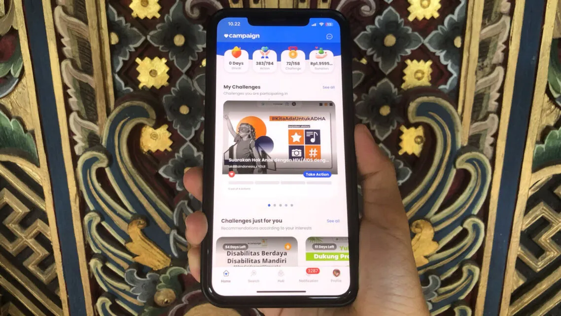 HUT ke-8, Campaign Perkuat Inovasi Donasi Tanpa Uang 1