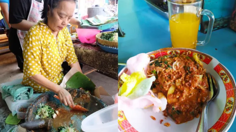 #CariKulinerNabati di Wonosobo: Lotek & Rujak Bu Jami Brug Menceng yang Legendaris 4 Kuliner plant-based Lotek & Rujak Bu Jami Brug Menceng