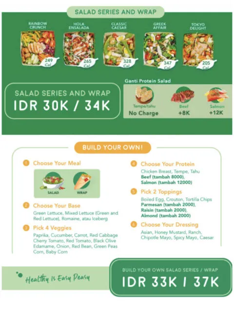 #CariKulinerNabati di Yogyakarta? Cobain Deh Easy Peasy Salad Bar di Godean 6 kuliner plant based easy peasy salad bar