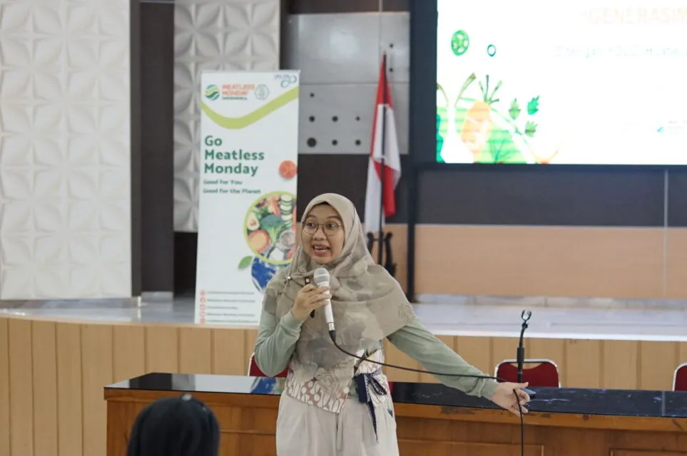 Kemeriahan Generasi Mindful Roadshow 2023 Putaran Empat, Hipwee & Meatless Monday Indonesia Kunjungi Politeknik Pembangunan Pertanian (Polbangtan) Yogyakarta 5