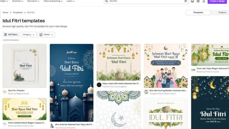 Template Ucapan Idul Fitri Terbaik, Canva Juaranya! 5 hipwee-Template Ucapan Idul Fitri Terbaik, Canva Juaranya!