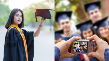 14 Gaya Foto Wisuda Sendiri & Bersama yang Keren Terbaru