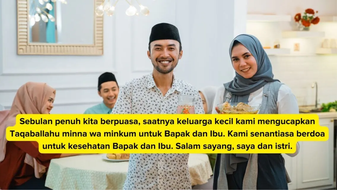 Kumpulan Ucapan Hari Raya Idul Fitri untuk Orang Tua, Penuh Makna dan Bikin Baper 14 ucapan lebaran untuk mertua di kampung