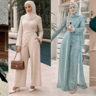 8 Jumpsuit Hijab yang Pas Buat Kondangan, Alternatif Selain Kebaya atau Busana Batik Nih!