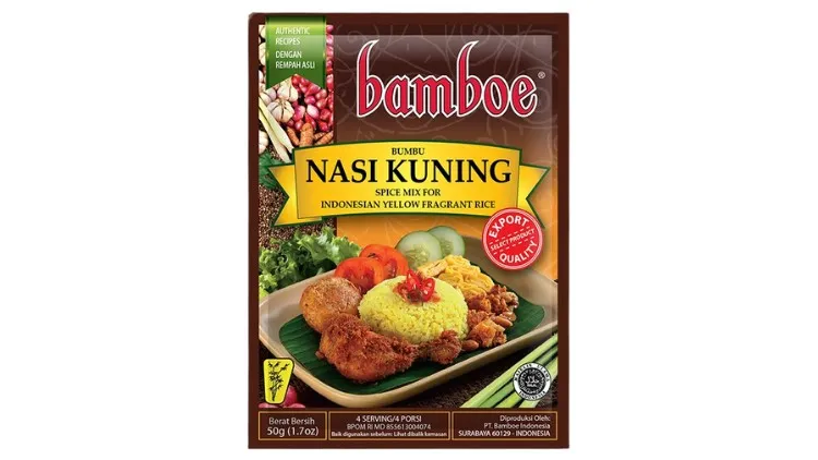 Bumbu Nasi Kuning Instan yang Enak, Pakai Ini Aja Bun! Rempahnya Berasa 21