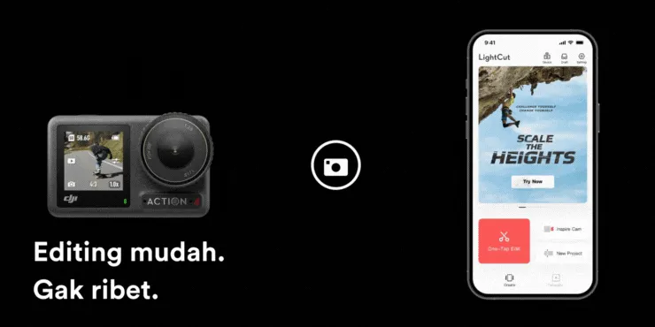 Petualangan Tanpa Batas dengan DJI Osmo Action 4 Adventure Combo 20