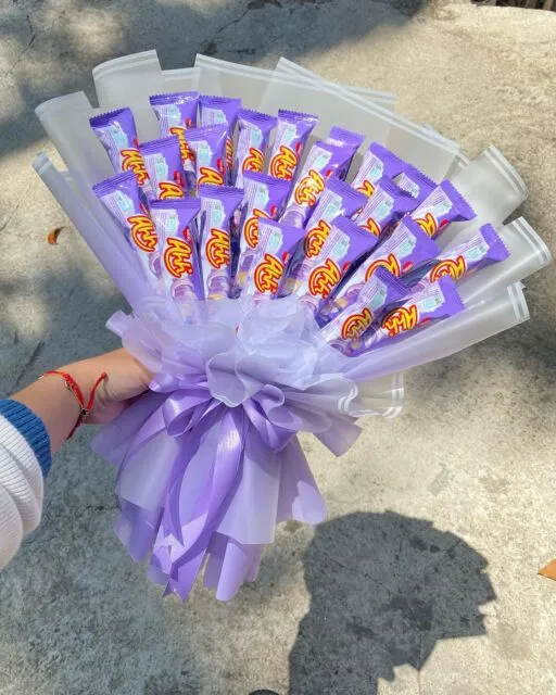 11 Contoh Buket Snack Unik untuk Wisuda, Kado Ulang Tahun, Anniversary, dll 14 buket snack ulang tahun