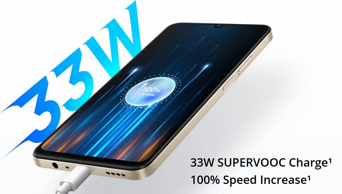Realme C53: Smartphone Terjangkau di Flash Sale 11.11 Blibli 8 33W SUPERVOOC Charge