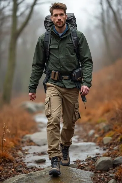 10 Rekomendasi Outfit ke Gunung Biar Nyaman Sampai Puncak 14 outfit celana cargo pria untuk hiking