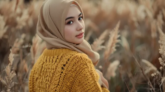 9 Warna Jilbab yang Cocok untuk Baju Kuning Mustard 37