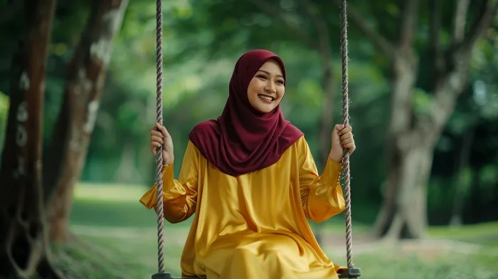 9 Warna Jilbab yang Cocok untuk Baju Kuning Mustard 39
