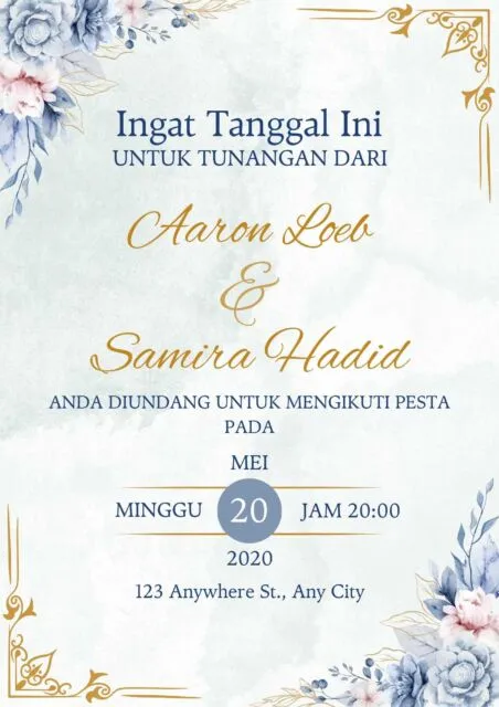 Ini Dia Contoh Teks Undangan Tunangan, Formal Sampai Casual Ada 6