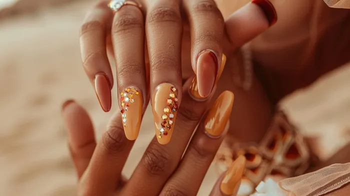 13 Nail Art untuk Kulit Sawo Matang, Ada yang Tricky Sampai Anti Gagal 29